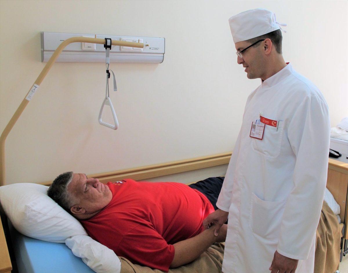 В «Олимпе Здоровья» взят новый рубеж: выполнена первая лапароскопическая бариатрическая операция пациенту с тяжелым ожирением